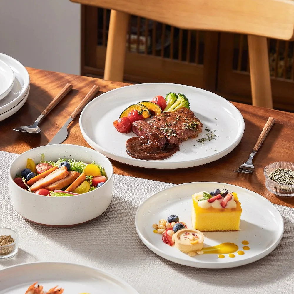Malacasa Tara Stoneware Dinner Set
