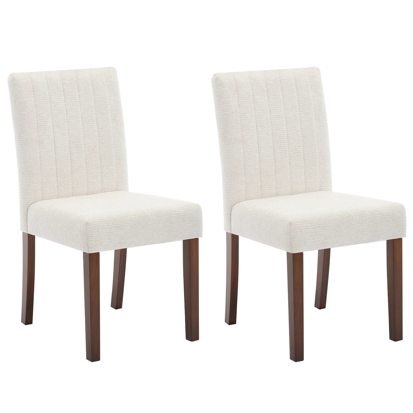 HiMISS Upholstered Dining Chairs Set of 2 Modern Parsons Design