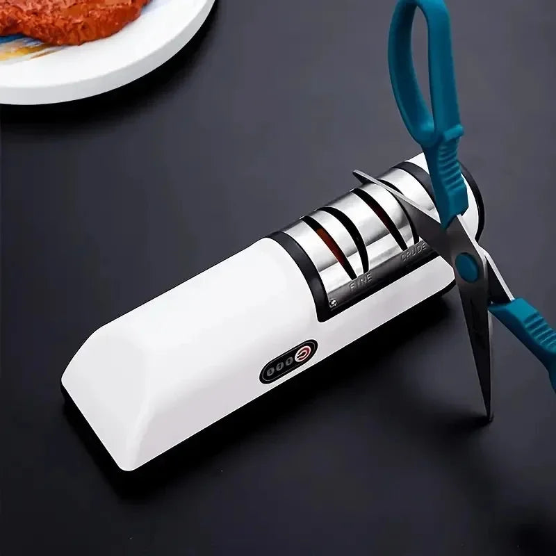 Automatic 4 Gear Multifunctional Electric Knife Sharpener for Professional Kitchen