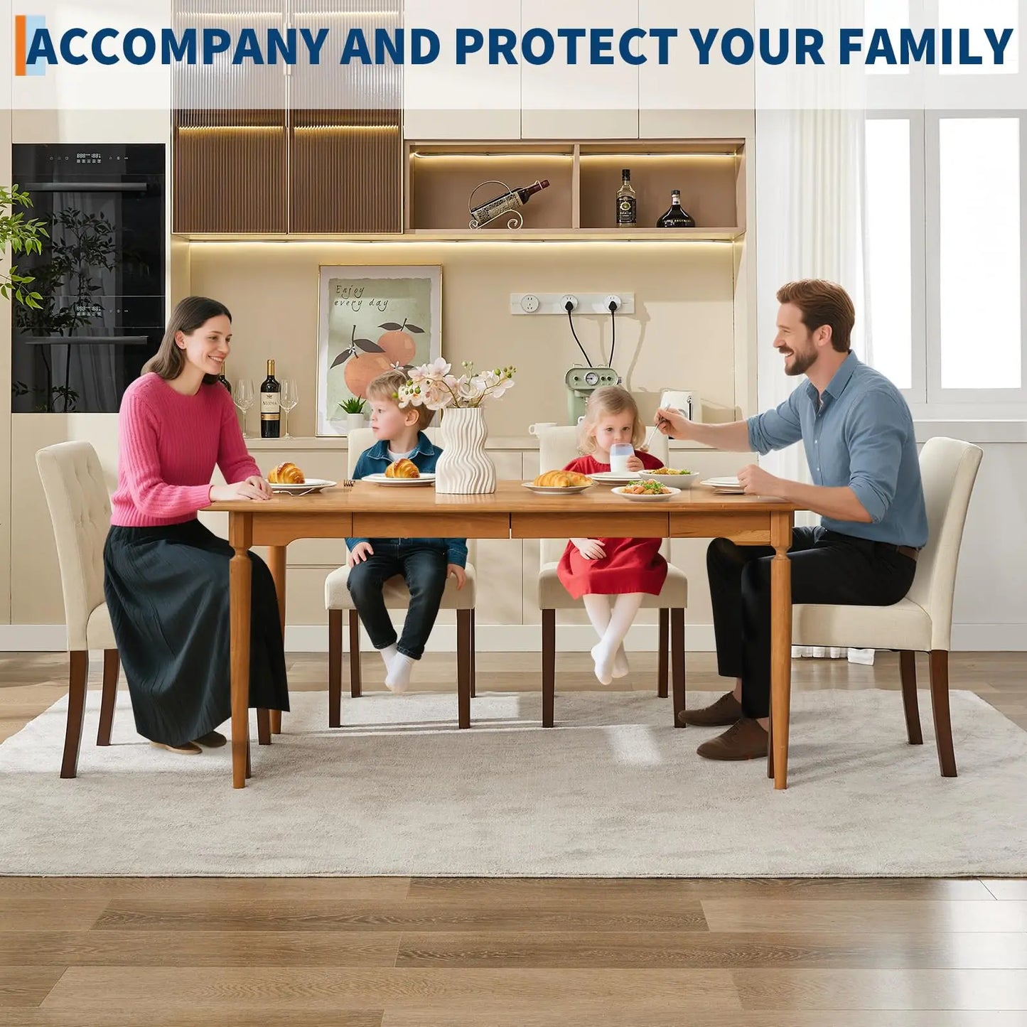 HiMISS Dining Chairs Set Of 2 Upholstered Parsons With Nailhead Trim