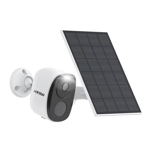 H.VIEW 2K 3MP WiFi Battery Powered Outdoor Security Camera With Spotlight