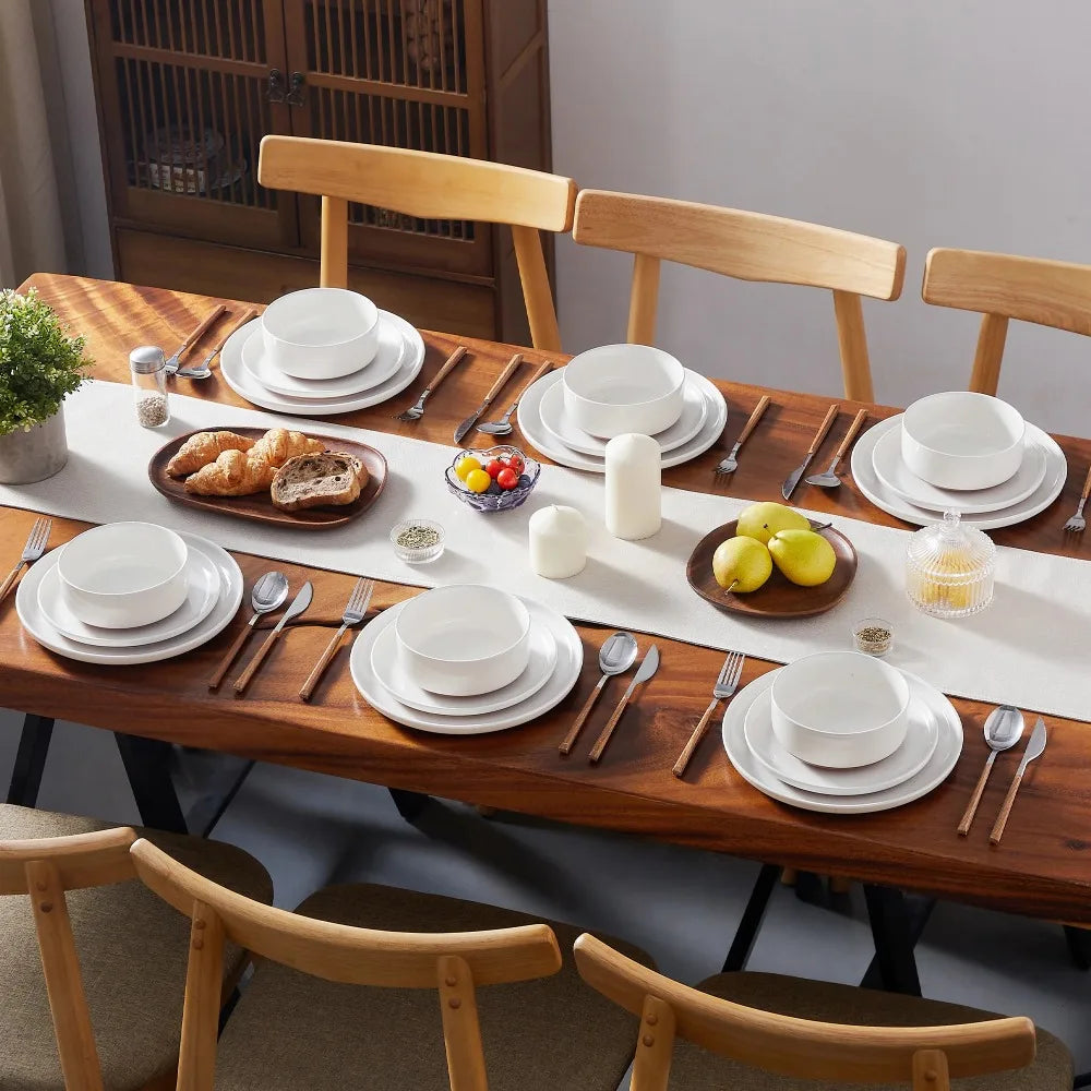 Malacasa Tara Stoneware Dinner Set