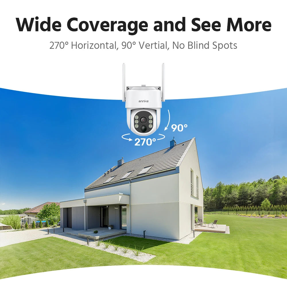 ANNKE 4MP Wireless Security Camera System 4CH NVR IP65