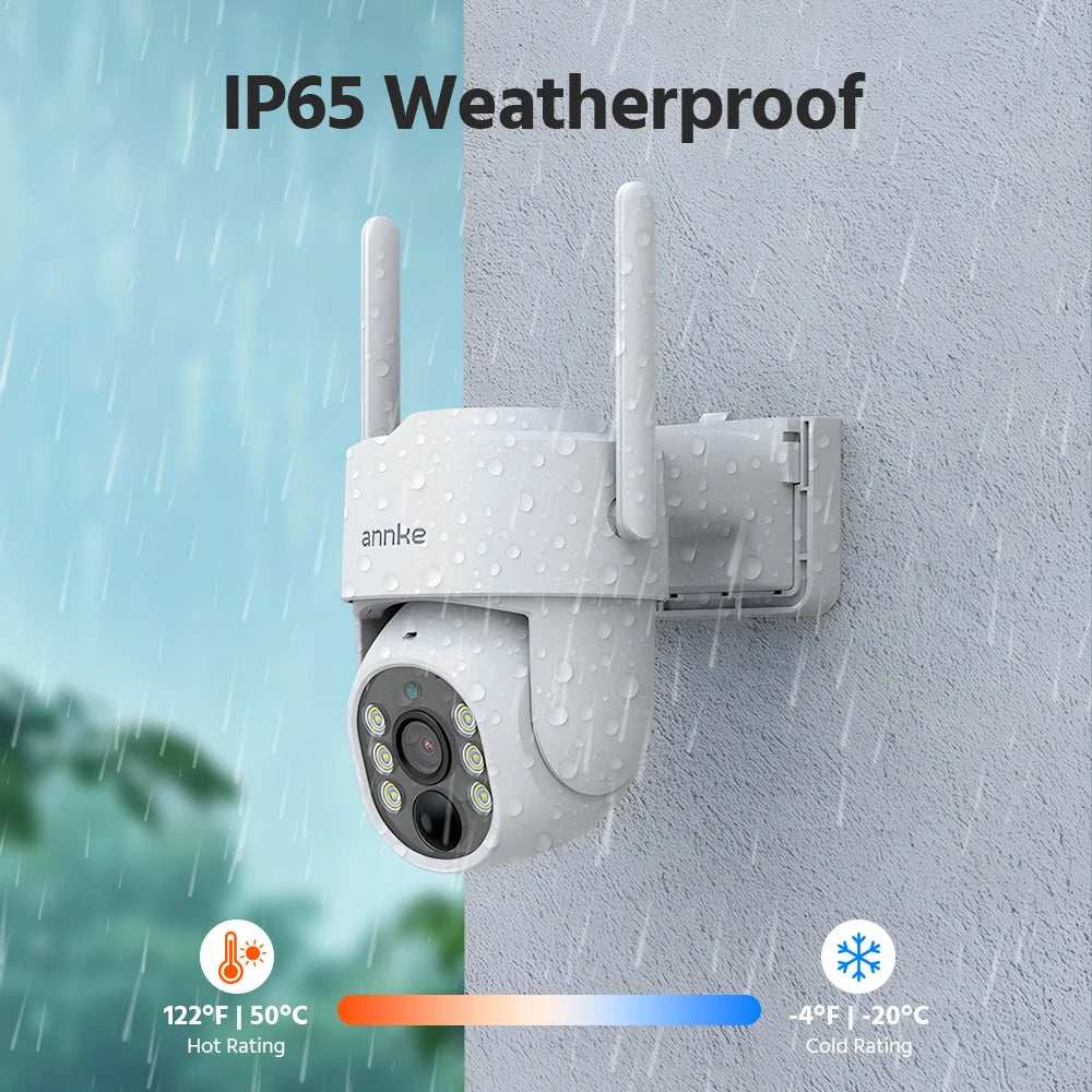 ANNKE 4MP Wireless Security Camera System 4CH NVR IP65