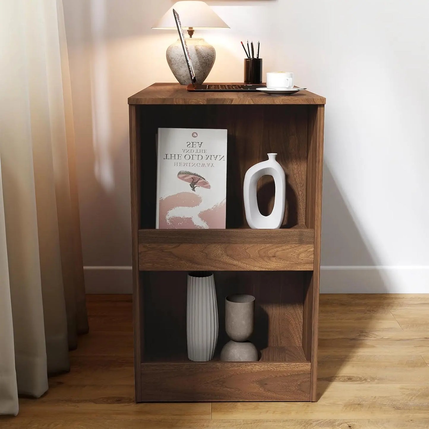Extendable Counter Height Bar Table With Drawers And Shelves