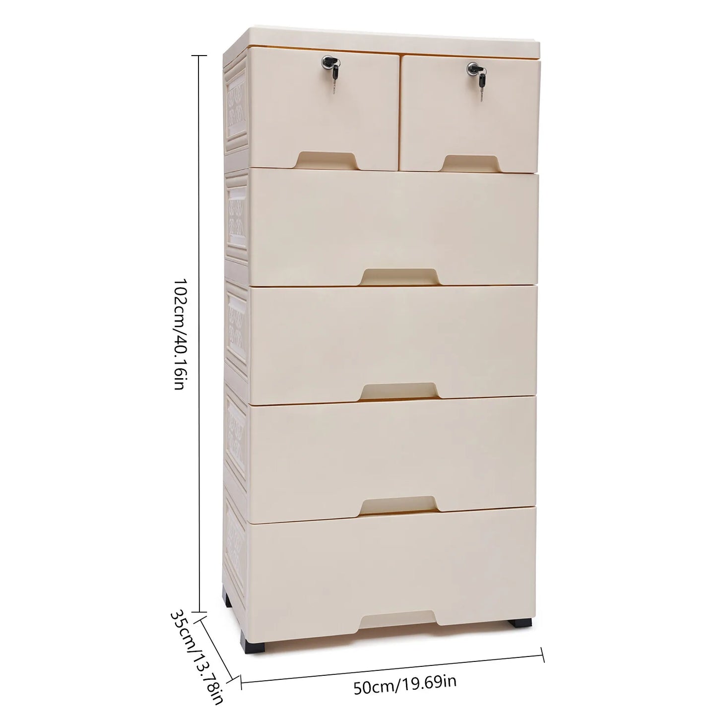 Wood Dresser Chest of Drawers for Bedroom Organization