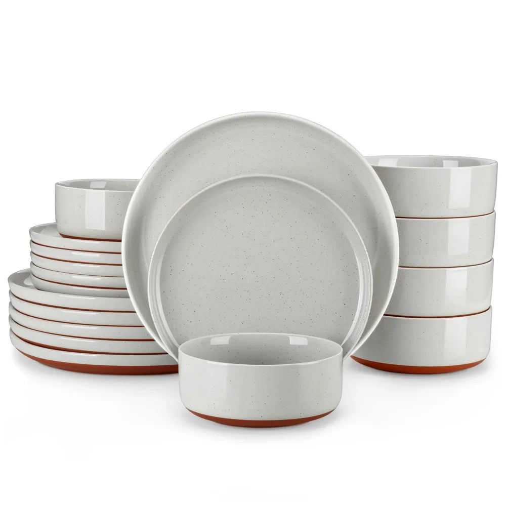 Malacasa Tara Stoneware Dinner Set