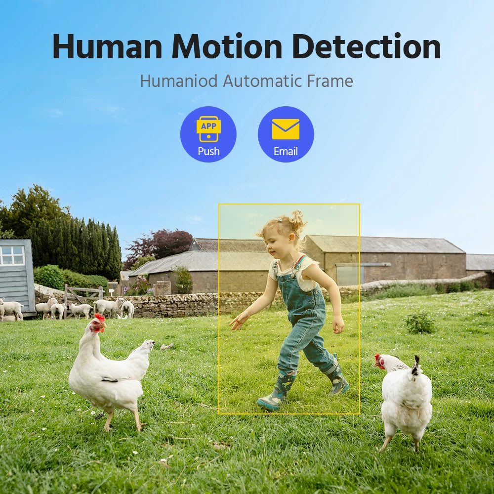 ANNKE 4MP Wireless Security Camera System 4CH NVR IP65