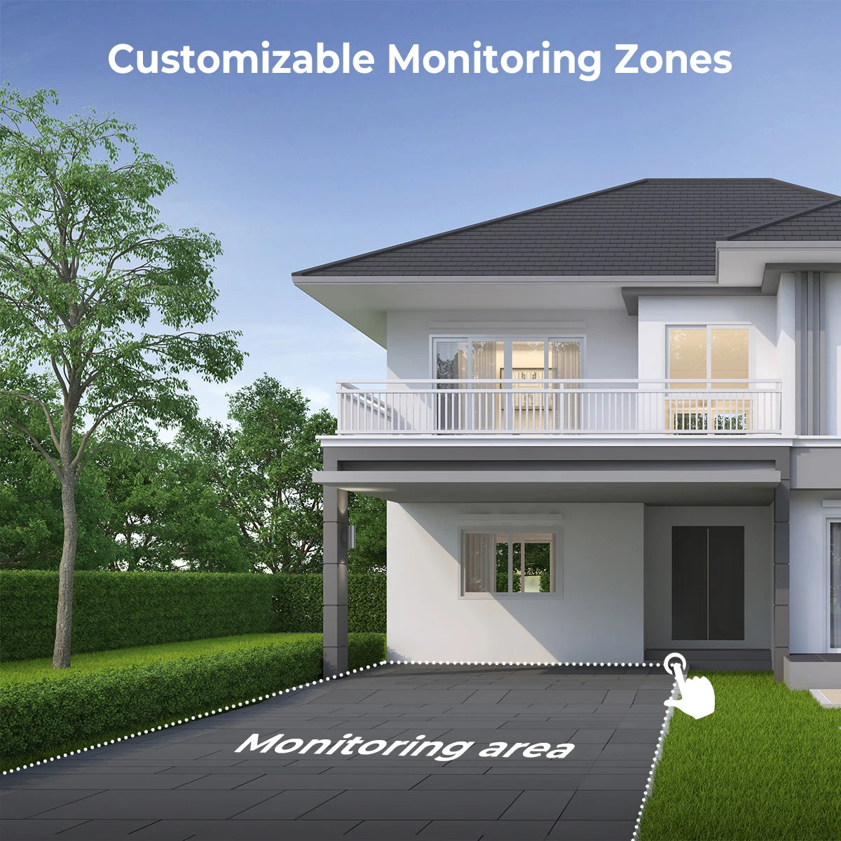 Ravienty 1080P 8 Channel CCTV Security System With AI Detection
