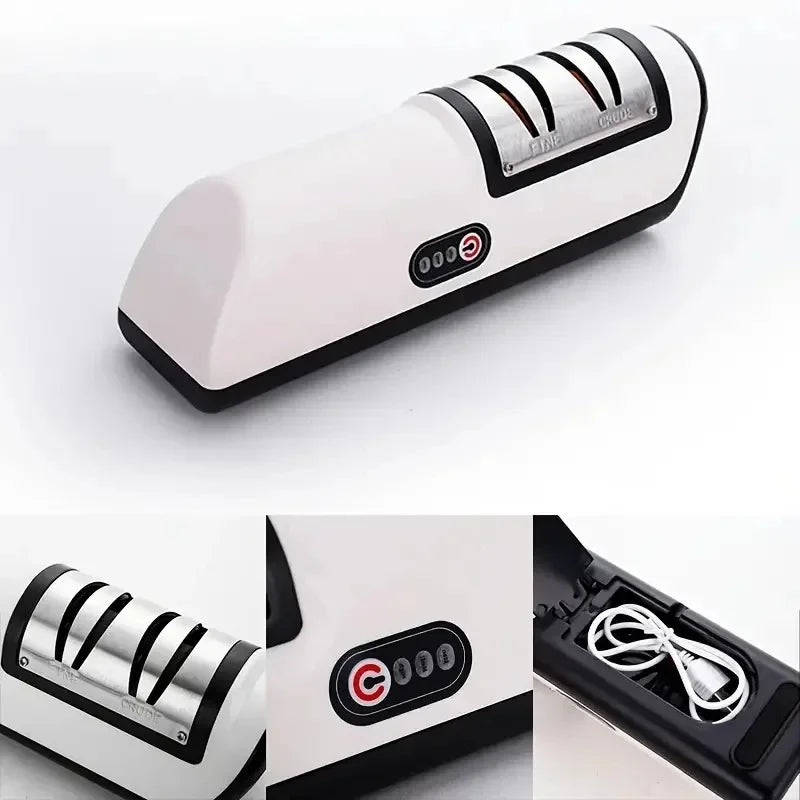 Automatic 4 Gear Multifunctional Electric Knife Sharpener for Professional Kitchen